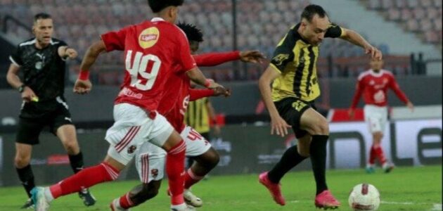 المقاولون العرب يحقق فوزاً كبيراً على الأهلي بثلاثية في كأس رابطة المحترفين