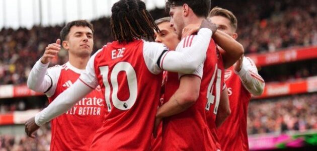 أرسنال يحقق انتصاراً ساحقاً على أستون فيلا برباعية لتدعيم صدارته في الدوري الإنجليزي